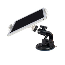 Load image into Gallery viewer, iPad Clamp with suction cup car plane tripod mount for iPad 10 or 11 inch