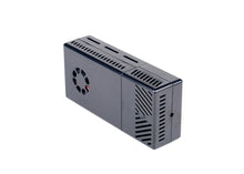 Load image into Gallery viewer, Black Case with Fan for Stratux ADS-B Kit Matte Finish Tool Free Assembly