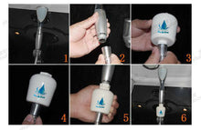 Load image into Gallery viewer, Pack of 2 Shower Head In-Line Filter Water Softener Purifier Chlorine Remover