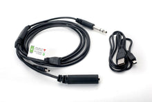 Load image into Gallery viewer, GoPro Audio/Power Cable Record Airplane Cockpit ATC Intercom Radio Hero 3 3+ 4