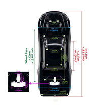 Load image into Gallery viewer, Custom Body Police Sheriff for V1 Traxxas Maxx 1/10 4X4 4WD Truck Shell Cover