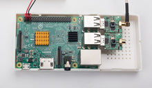 Load image into Gallery viewer, White Case with Fan for Stratux ADS-B Kit Matte Finish Tool Free Assembly