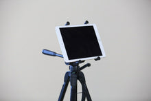Load image into Gallery viewer, iPad X-Clamp with suction cup car plane tripod mount for iPad and iPad Mini