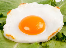 Load image into Gallery viewer, Realistic Fried Egg Artificial Fake Food Birthday Prank Toy Novelty Gift Joke