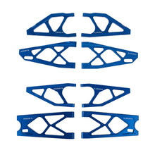 Load image into Gallery viewer, Full Set of Aluminum Suspension Arms Set Blue for ARRMA Nero Big Rock BLX 6S
