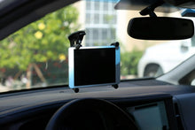 Load image into Gallery viewer, iPad X-Clamp with suction cup car plane tripod mount for iPad and iPad Mini