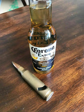 Load image into Gallery viewer, 50 Caliber BMG Real Brass Bullet Bottle Opener Military Machine Gun Cartridge
