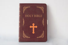 Load image into Gallery viewer, Holy Bible Themed Faux Leather Case Cover for Apple iPad Pro 9.7 Inch Smart