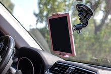 Load image into Gallery viewer, iPad Clamp with suction cup car plane tripod mount for iPad 10 or 11 inch