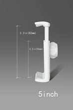 Load image into Gallery viewer, iPhone Clamp with suction cup car plane tripod mount fits most smart phones