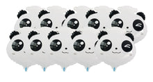 Load image into Gallery viewer, 10pk Panda Foil Balloon Holiday Party Decoration Christmas Birthday Halloween
