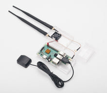 Load image into Gallery viewer, Clear Case with Fan for Stratux ADS-B Kit Matte Finish Tool Free Assembly