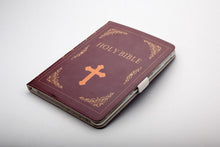 Load image into Gallery viewer, Holy Bible Themed Faux Leather Case Cover for Apple iPad Mini 4 Smart Cover