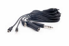 Load image into Gallery viewer, Extra Long (18ft) ATC Cable Airplane Radio Recording Dual Output Gopro and Phone