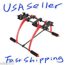 Load image into Gallery viewer, FPV Anti Vibration Red Multifunction Landing Skid DJI F450 F550 Quadcopter Hexa