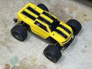 Custom Body Bumblebee for ARRMA VORTEKS 3S BLX 1/10 Stadium Truck