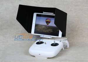 10 Inch iPad Sun Hood Shade Black w/ Mount for DJI Phantom All Version Inspire 1