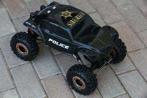 Custom Buggy Body Police Sheriff for Redcat Rockslide / Everest 1/10 Crawler