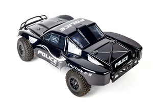 Custom Body Police Style for ProSC10 1/10 Slash 4x4 VXL Slayer Shell Cover 6811