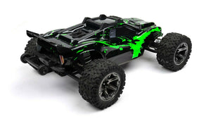 Custom Body Muddy Green for Traxxas 1/10 Rustler 4x4 Truck Shell Cover