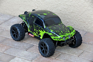 Custom Buggy Body Muddy Green for Redcat Racing Blackout XTE 1/10 Crawler