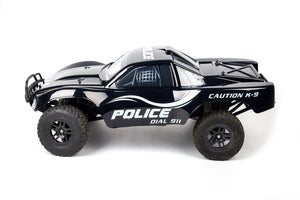 Custom Body Police Style for Traxxas 1/10 Slash 4x4 VXL Slayer Shell Cover 6811