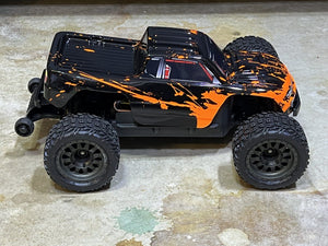 Custom Body Muddy Orange for ARRMA VORTEKS 3S BLX 1/10 Stadium Truck