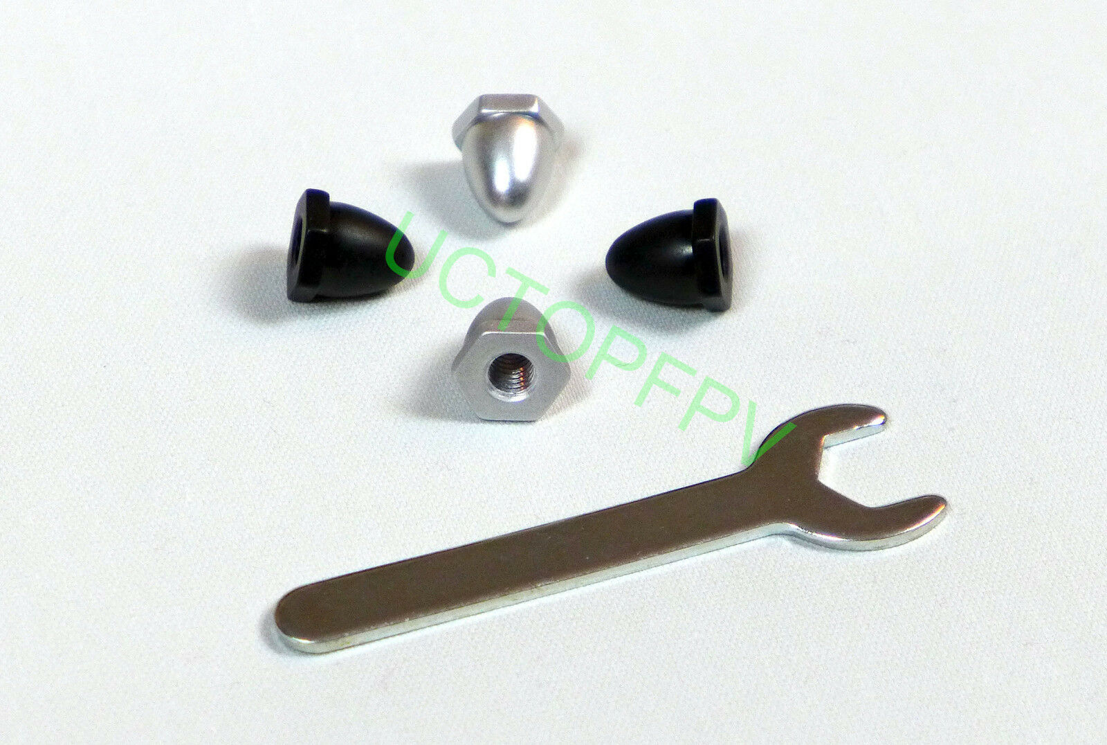 Self-tightening Locking Nuts 4x CW&CCW DJI Phantom 2 Vision+ Carbon Fiber Props