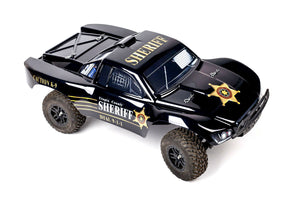 Custom Body Police Style for ProSC10 1/10 Slash 4x4 VXL Slayer Shell Cover 6811