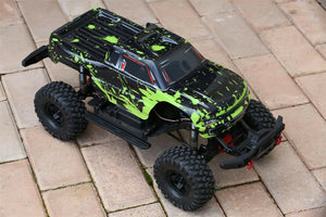 Custom Body Muddy Green for Traxxas TRX-4 Trail Crawler Truck Car Shell