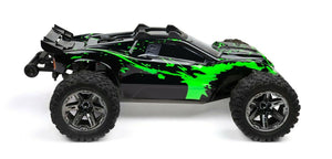 Custom Body Muddy Green for Traxxas 1/10 Rustler 4x4 Truck Shell Cover