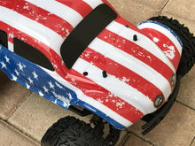 Load image into Gallery viewer, Custom Body Buggy USA Flag for Redcat Volcano 1/10 Truck Car Shell Cover 1:10
