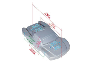 Custom Body Eagle for Traxxas Summit / Slash 1/10 Truck Car Cover Shell 1:10