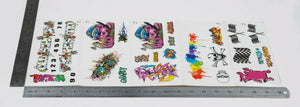 Sticker Set Graffiti Style RC Car Truck Decal fit Most 1/10 1/8 Scale