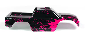 Custom Body Hot Pink for Traxxas Bigfoot Stampede 1/10 Truck Car Shell