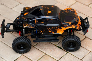 Custom Buggy Body Muddy Orange for Traxxas TRX-4 Trail Crawler Truck Car Shell