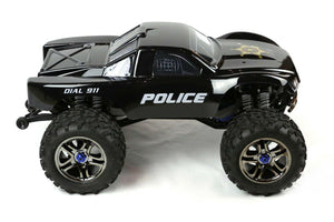 Custom Body Police Style for Traxxas T / E Maxx Shell Cover 3911R E-Maxx