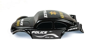 Custom Buggy Body Police Sheriff for HPI Savage Flux HP 1/8 VW Baja Shell