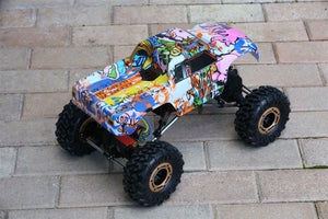 Custom Body Graffiti Pig for Redcat Racing Rockslide / Everest 1/10 Crawler