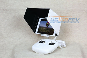 10 Inch iPad Sun Hood Shade White for DJI Phantom All Models and DJI Inspire