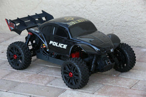 Custom Body Police Sheriff Buggy for ARRMA Typhon 3S BLX 1/8 Mod Required Read