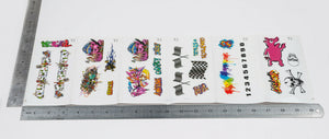 Sticker Set Graffiti Style RC Car Truck Decal fit Most 1/10 1/12 1/16 Scale