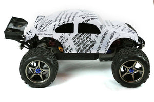 Custom Body with Funny Words for Traxxas E-Revo 1/10 Truck Car Shell Cover 1:10