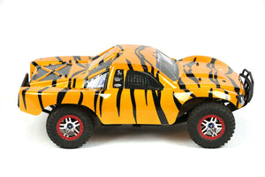 Custom Body Tiger Style for Traxxas 1/10 Slash Truck Car Shell Cover 1:10