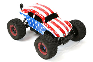 Custom Buggy Body American Flag for 1/8 RC Truck Thunder Tiger MT4 G3 HPI Savage