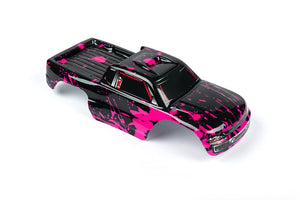 Custom Body Hot Pink for Traxxas Bigfoot Stampede 1/10 Truck Car Shell