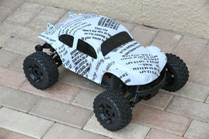 Custom Body Funny Joke Buggy for ARRMA BIGROCK BLX 1/10 MONSTER RC TRUCK