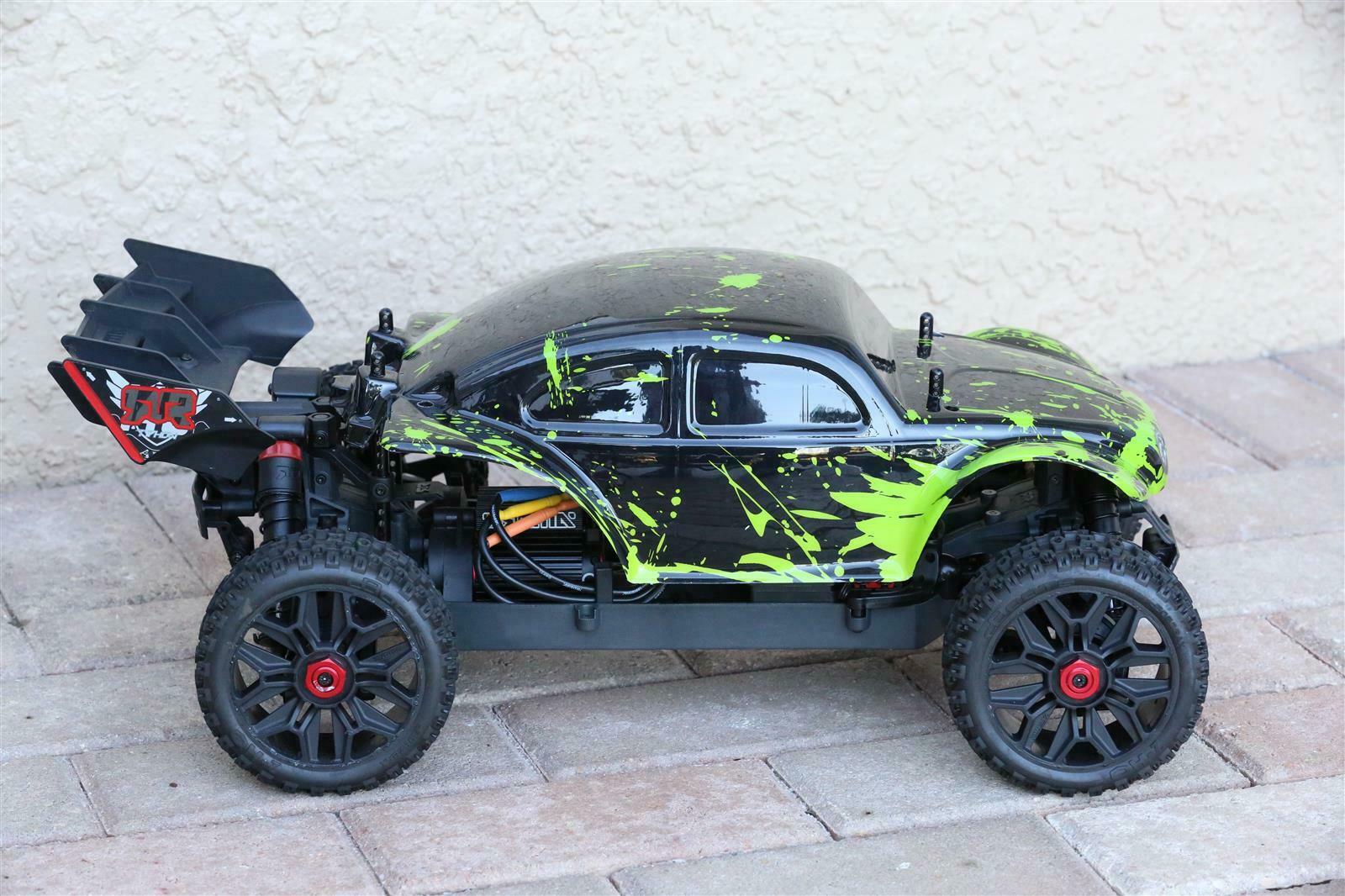 Custom Body Muddy Green Buggy for ARRMA Typhon 3S BLX 1/8 Mod Required Read