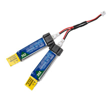 Load image into Gallery viewer, 4pk Y splitter cable connector for E-Flite 1s Lipo Battey for Extend Flight Time
