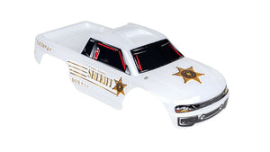 Sticker Police Sheriff Style W RC Car Truck Decal fit Most 1/10 1/12 1/16 Scale